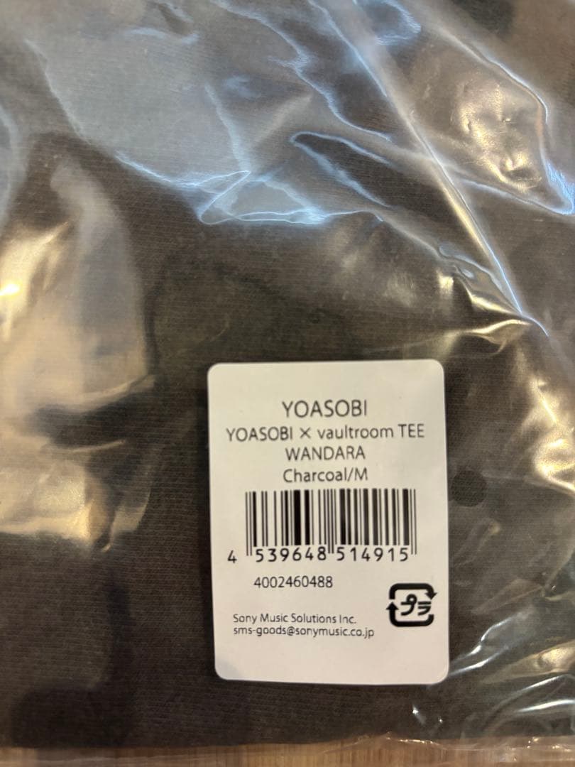 YOASOBI x vaultroom TEE \"WANDARA\"ステッカー付