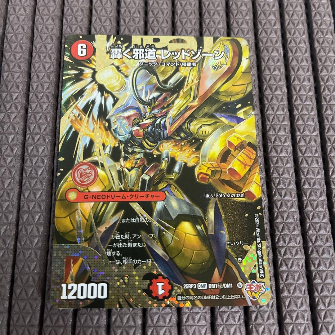 轟く邪道 レッドゾーン シークレット 25RP3 DMR DM1㊙︎/DM1