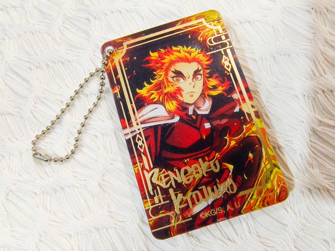 鬼滅の刃 北京 全集中展 限定 イラスト アクリルキーホルダー 煉獄杏