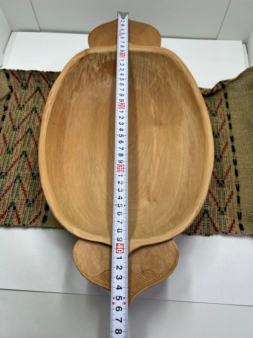 アイヌ美術蒐集家のコレクション品 20世紀 木地刳抜 木彫ニマ