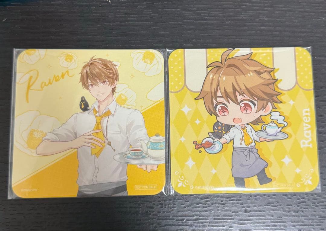 未定事件簿　水無瀬夏彦　コースター　セット　特典　コラボ　E-DINER