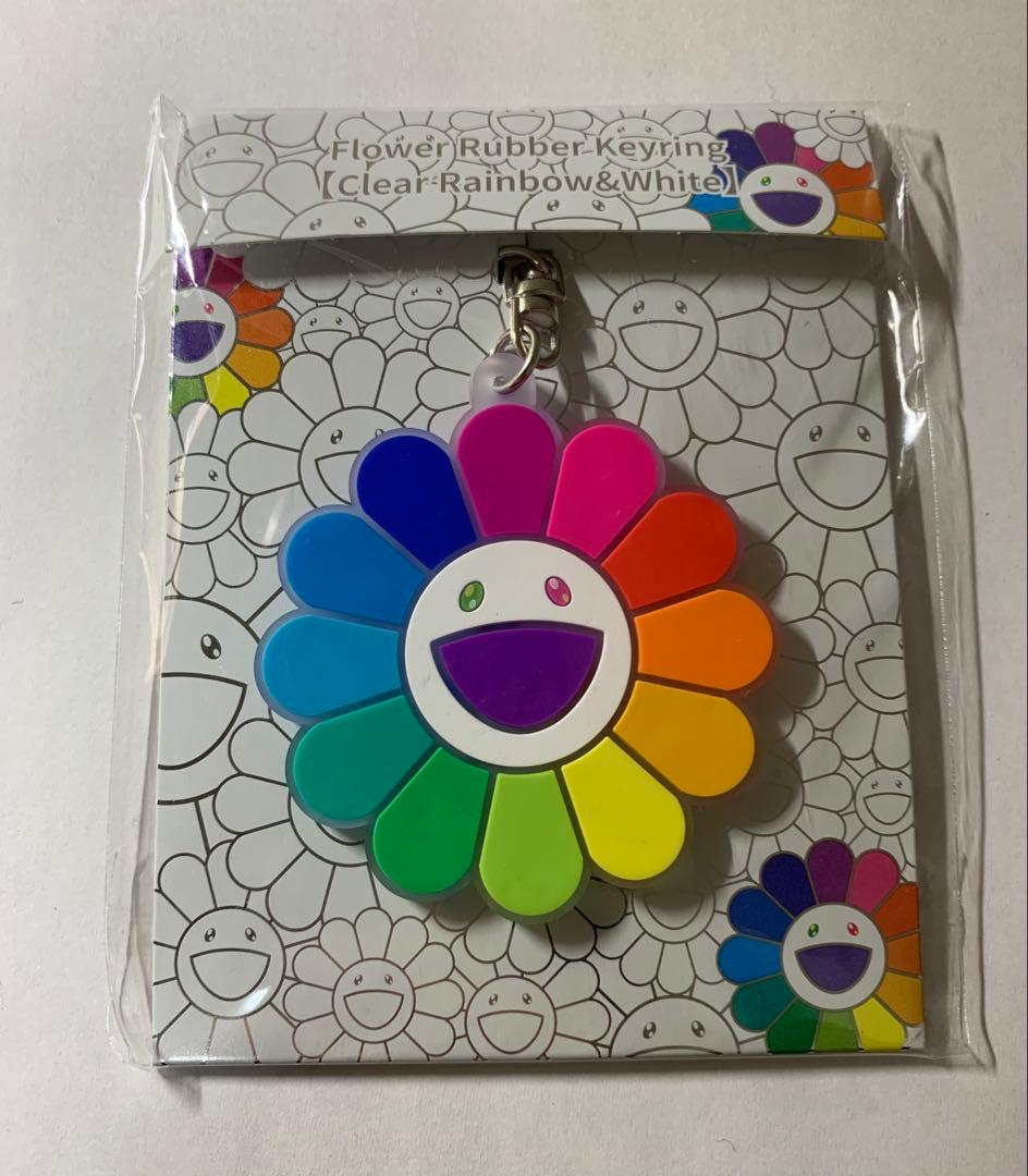 カイカイキキ フラワーレインボーホワイトキーリング 村上隆 - メルカリ