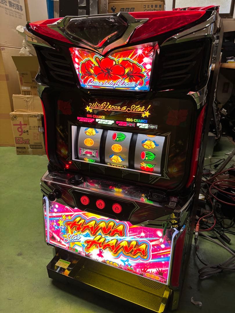 ＬスターハナハナＭＸ（スマート沖スロ スターハナハナ） ゲーム数　DCユニット スマスロ「スマート沖スロ ニューキングハナハナV」評価 終了画面 天井