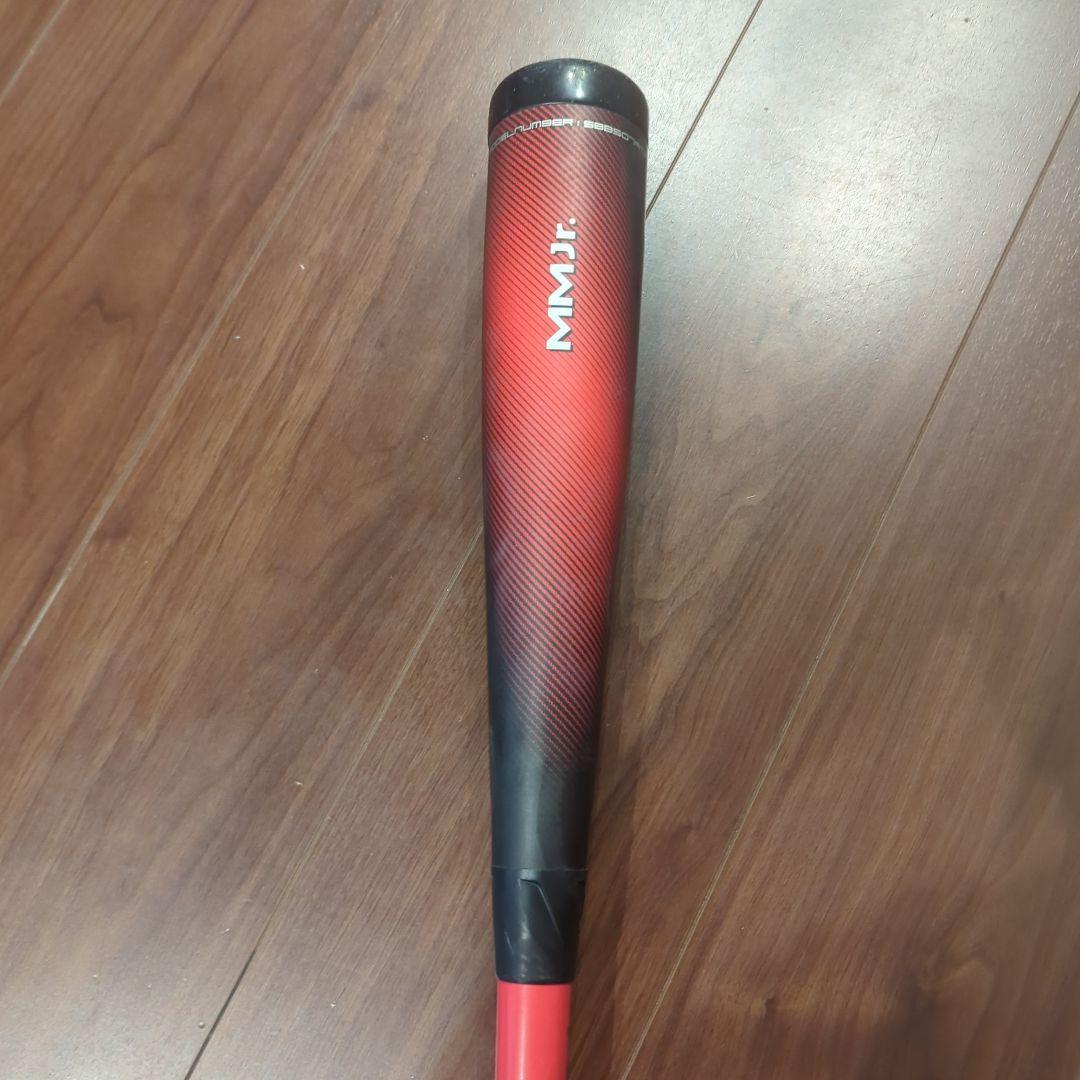 MMJr少年軟式バット 赤/黒
