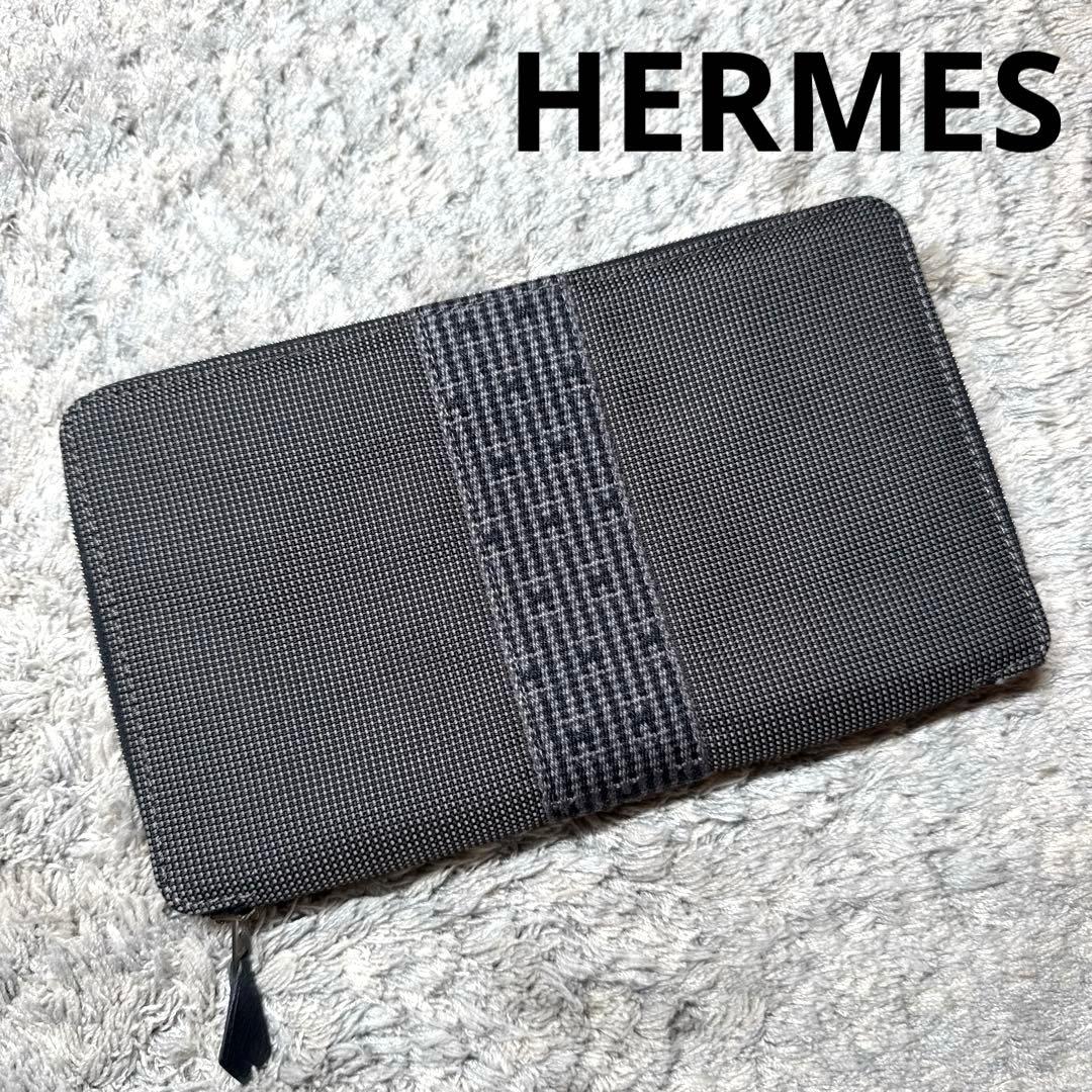 HERMES 長財布 ラウンドファスナー パース ＧＭ グレー エールライン 楽天市場】HERMES エルメス エールライン パースGM ラウンドファスナー