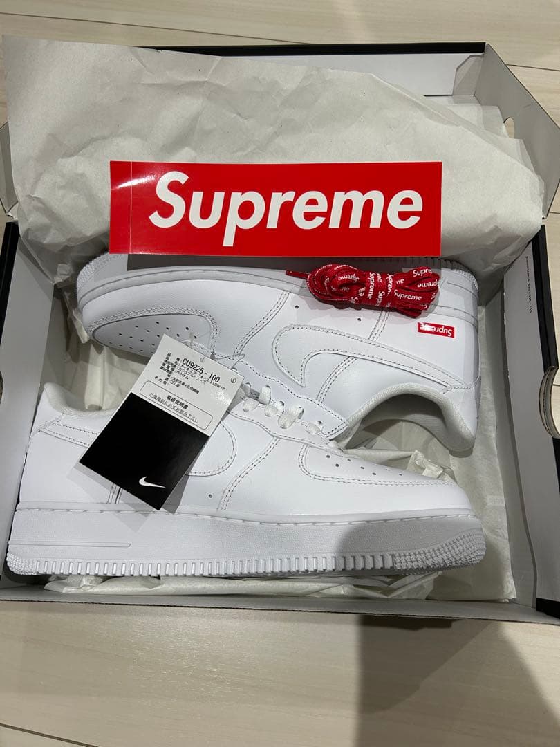 Supreme Air Force 1 Low SP 27cm ホワイト