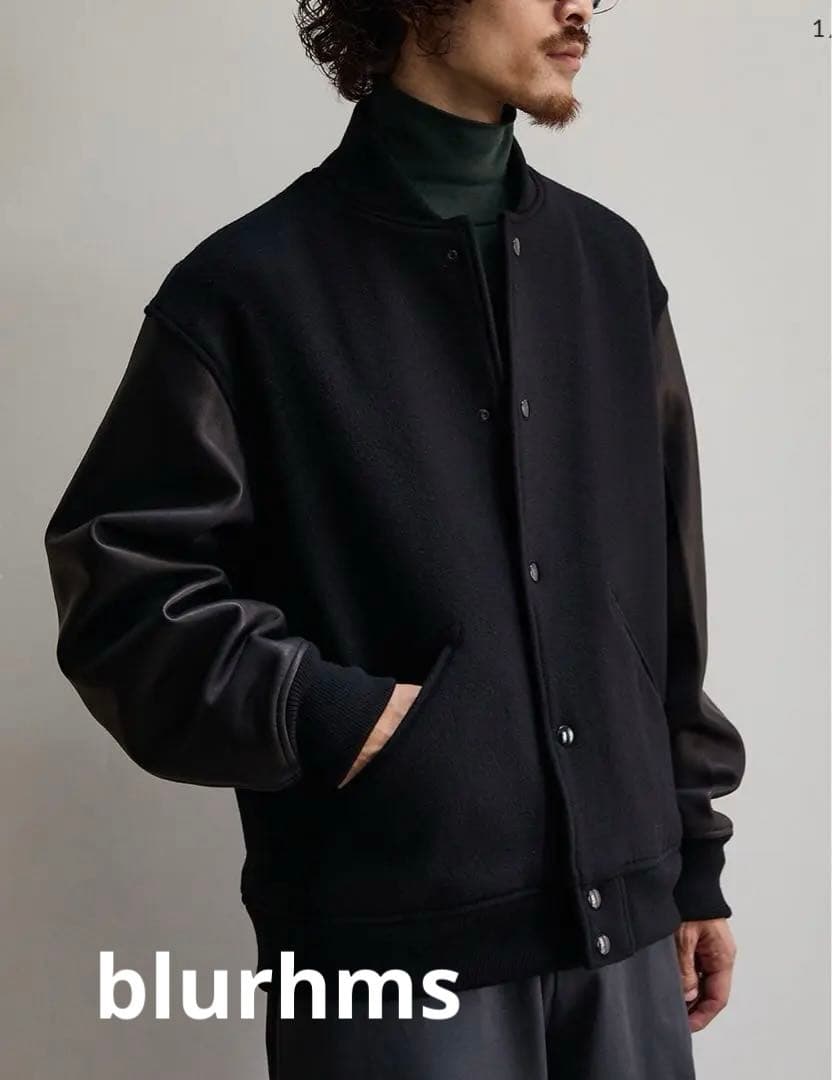 blurhms ブラームス　アワードジャケット　レザージャケット　スタジャン