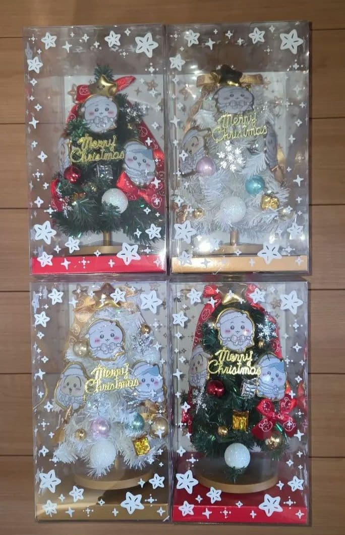 ちいかわクリスマスツリー全2種各2点セット