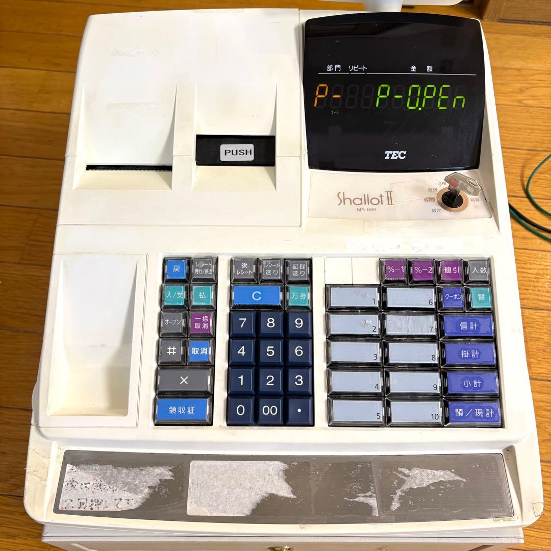 ジャンク品 TEC レジスターMA-550 Shallot Il 東芝テック Shallot II MA-550-5 価格比較 - 価格.com
