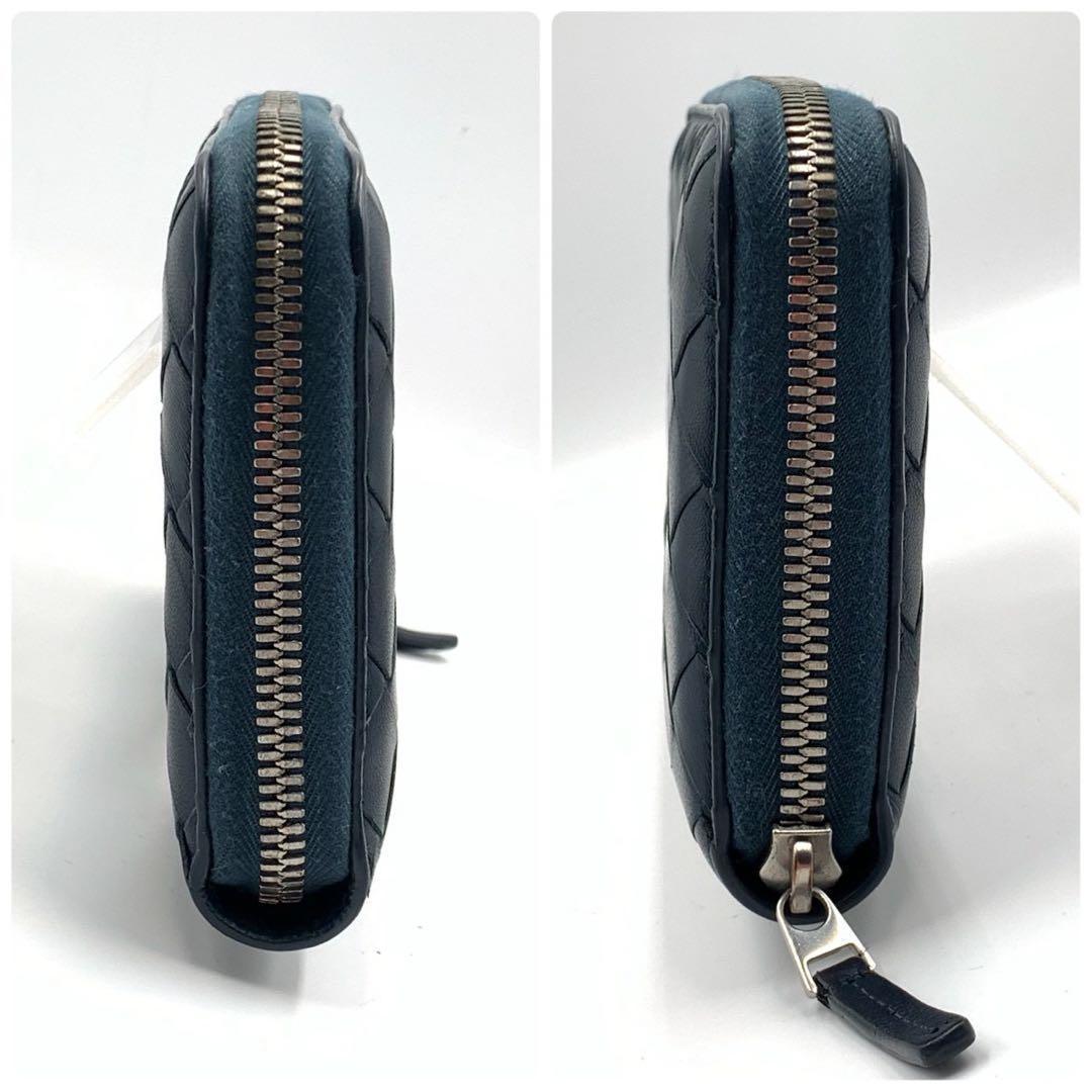 美品✨ボッテガヴェネタ 長財布 ラウンドファスナー マキシイントレ