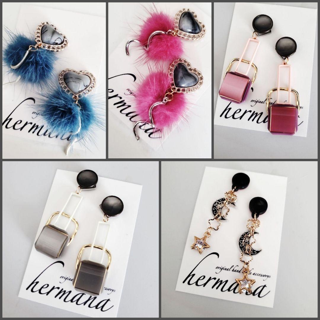 █♡奏瑠♡★イヤリング21点