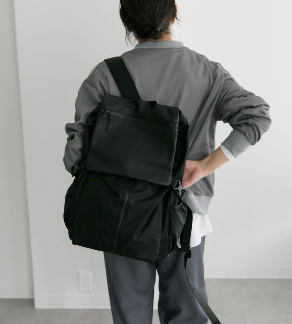 BURLAP OUTFITTER×ear 撥水レザーコンビライトリュック