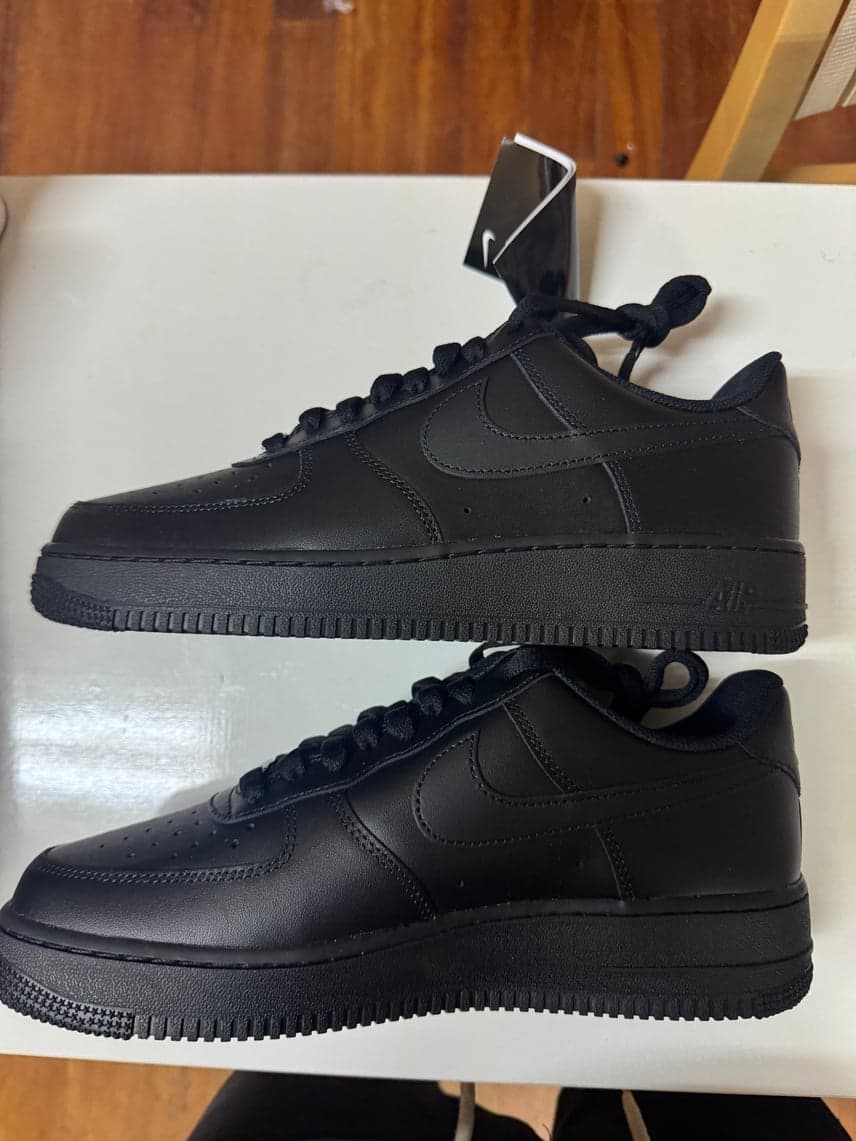 靴 26.5cmNike air force 1 low black