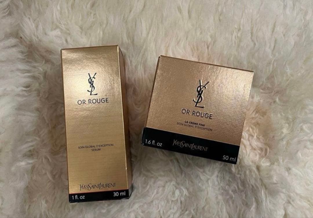 YSL オールージュ クレームリッシュ　オールージュ セラム N セット YSLのプレミアムスキンケア「オールージュ」から、次世代クリーム登場