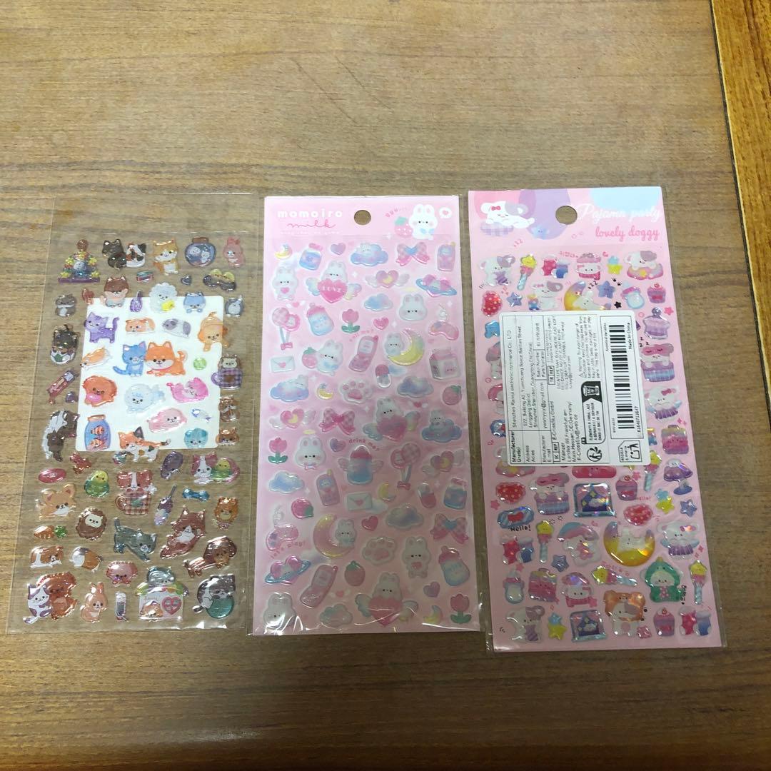 28 シール セット ちいかわ サンリオ マイメロディ ステッカー 大量