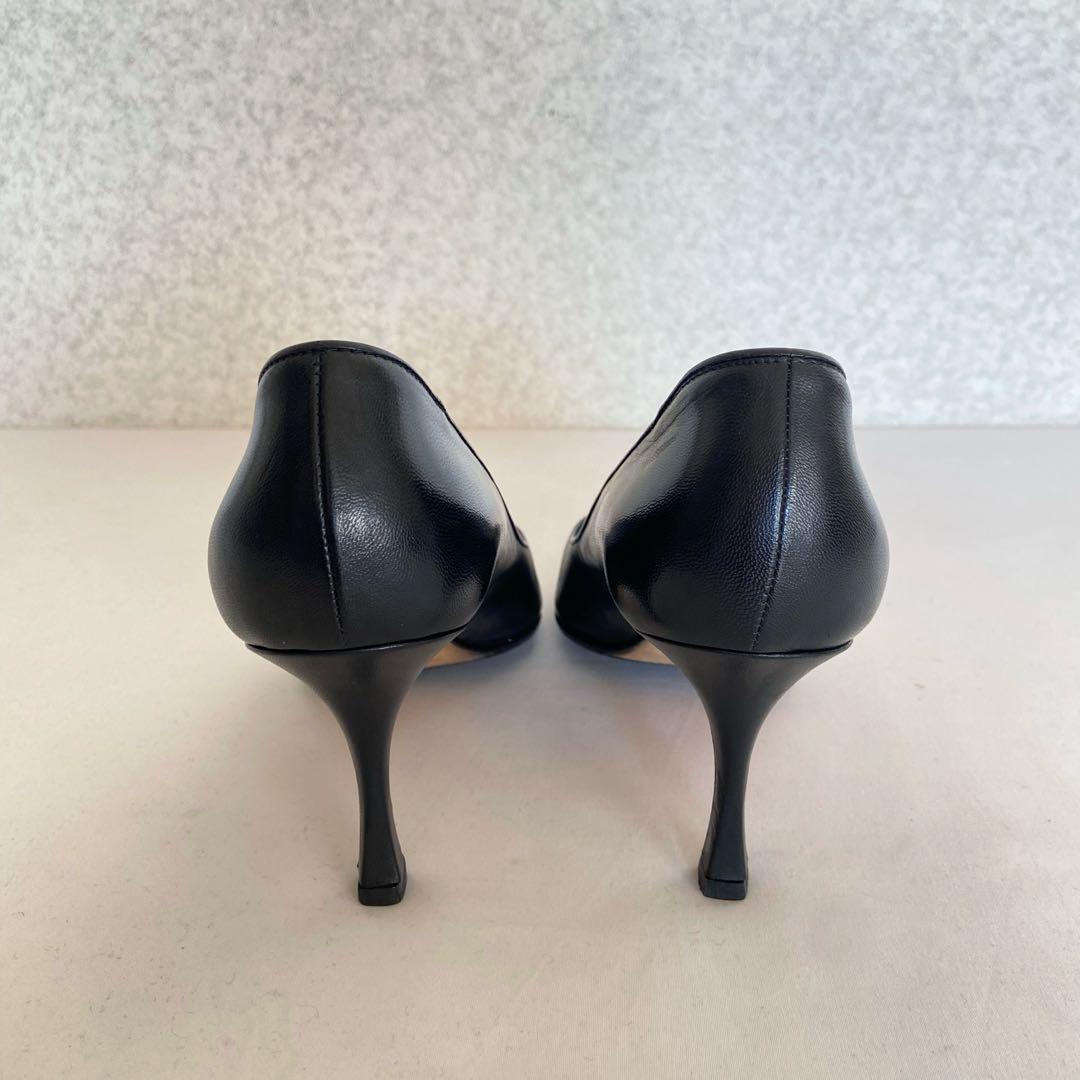 極美品✨Manolo Blahnik マノロブラニク BBパンプス 黒 38 - メルカリ