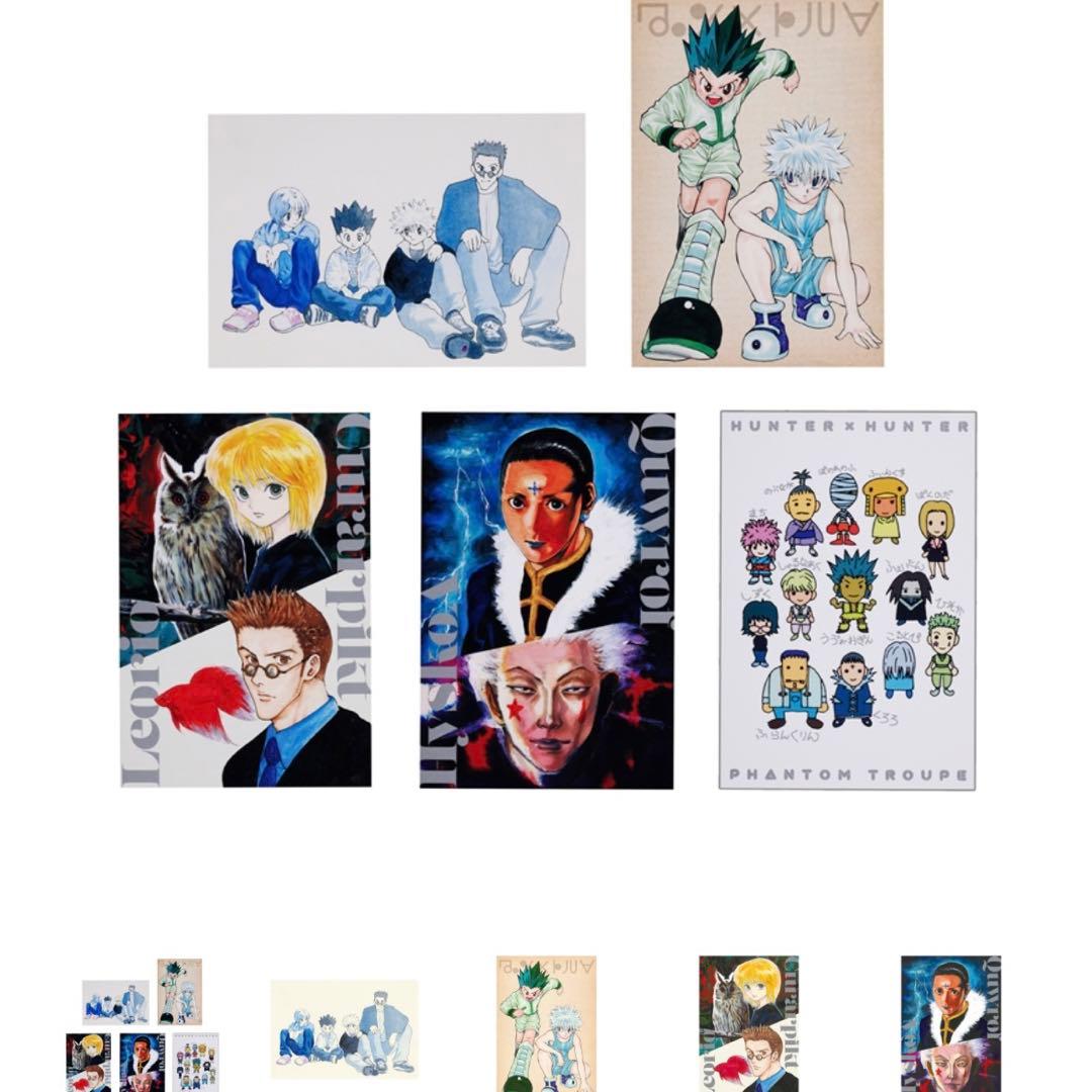 HUNTER×HUNTER ポストカード5枚セット 冨樫義博展 ハンターハンター