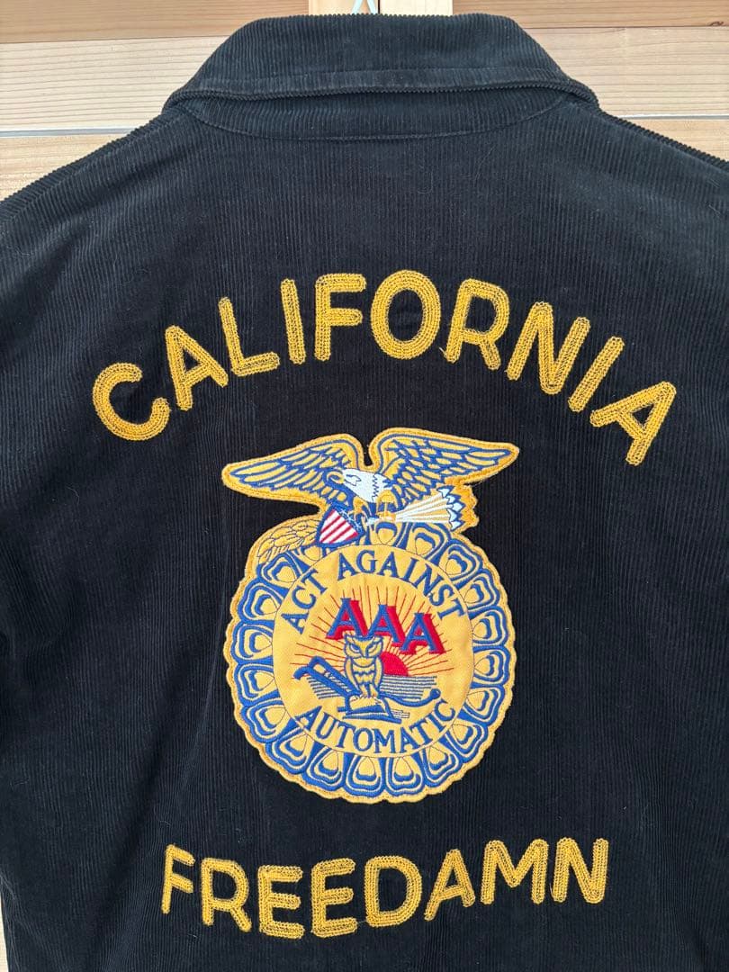 FFAジャケット カリフォルニア　ブラック　 AAA