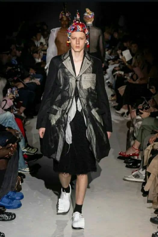 コムデギャルソンオムプリュス 25ssチュールジャケット - メルカリ