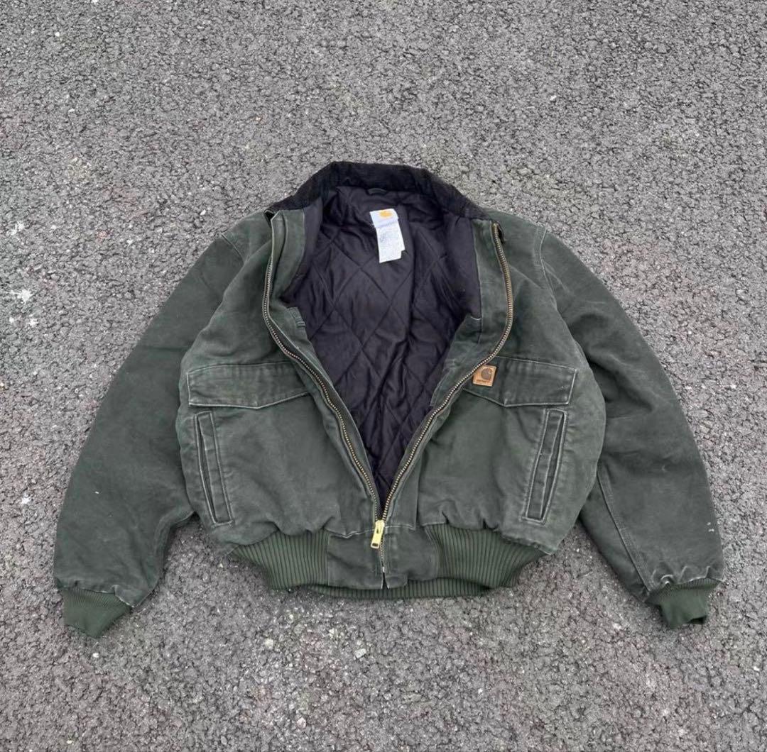 極上品」Carhartt カーハート J165 mos ボンバージャケット - メルカリ