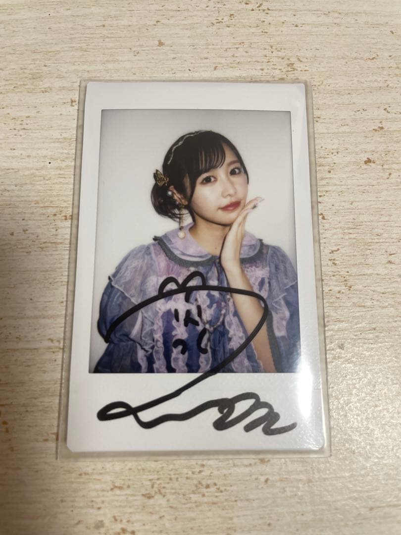 FRUITS ZIPPER 仲川瑠夏 ふるっぱー サイン入りチェキ - メルカリ