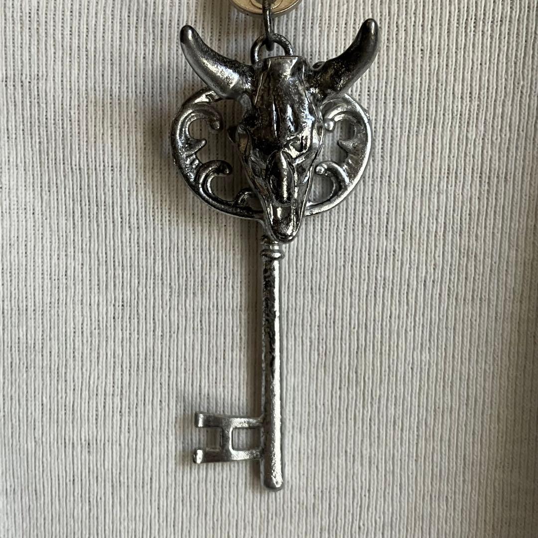 一点物】ジャンポールゴルチエ ネックレス バッファロースカル 南京錠