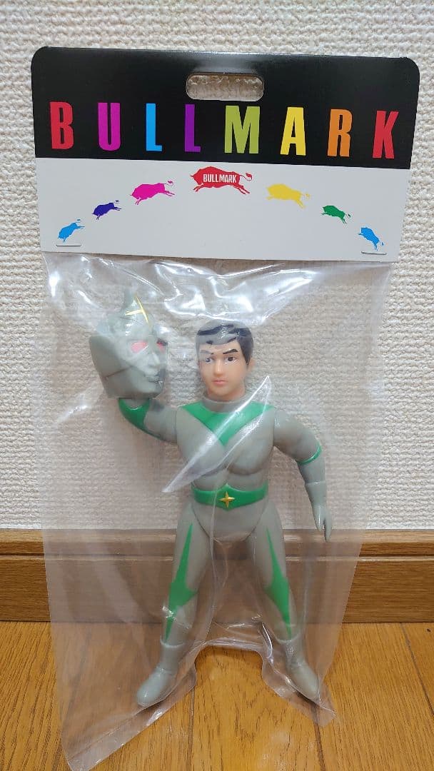 ブルマァク ソフビ ミラーマン マスク取れ 未開封品 ミラーマン スタンダード サイズ 面取れ ブルマァク マスク欠品 - メルカリ