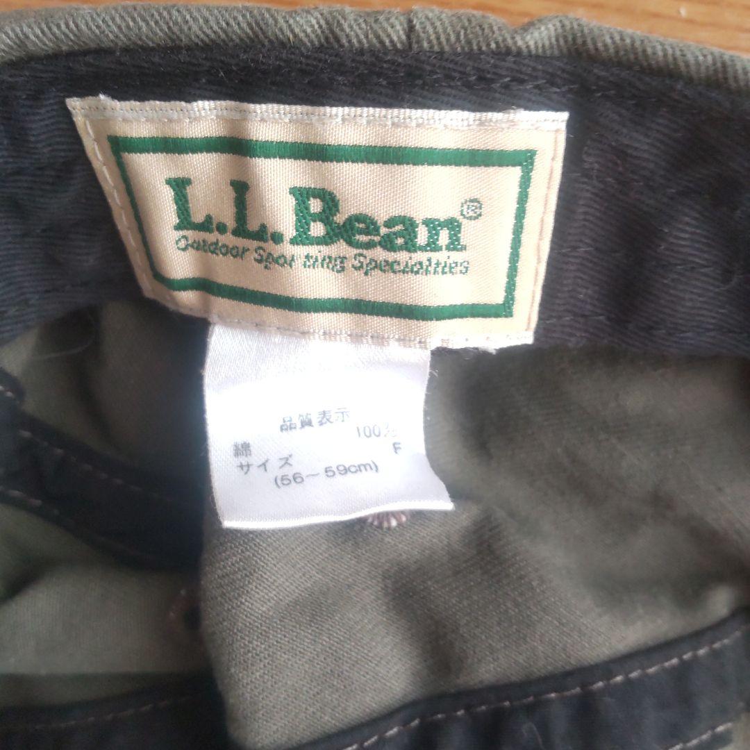 L.L.Bean オリーブグリーン キャップ
