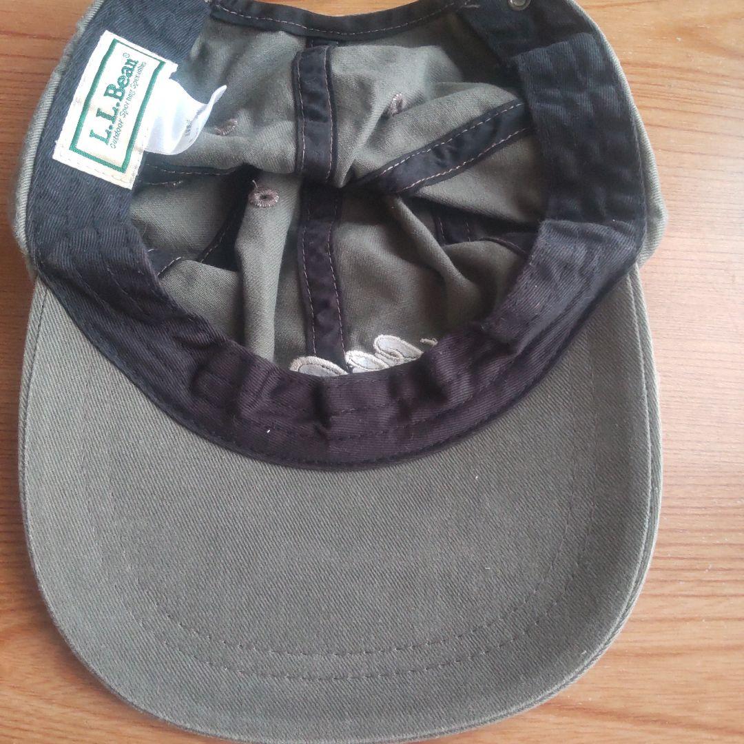 L.L.Bean オリーブグリーン キャップ