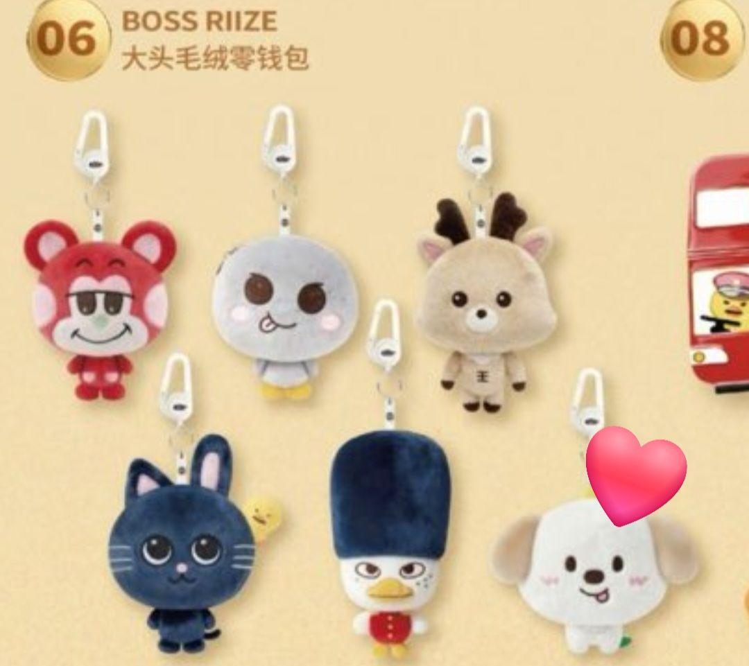RIIZE 中国 上海 ポップアップ ぬいぐるみ 財布 キーホルダー アントン