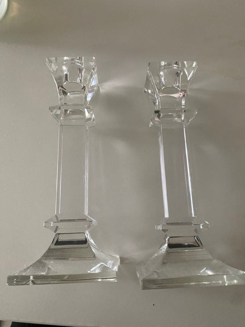 ザラホーム  キャンドルホルダー　クリスタル　新品未使用