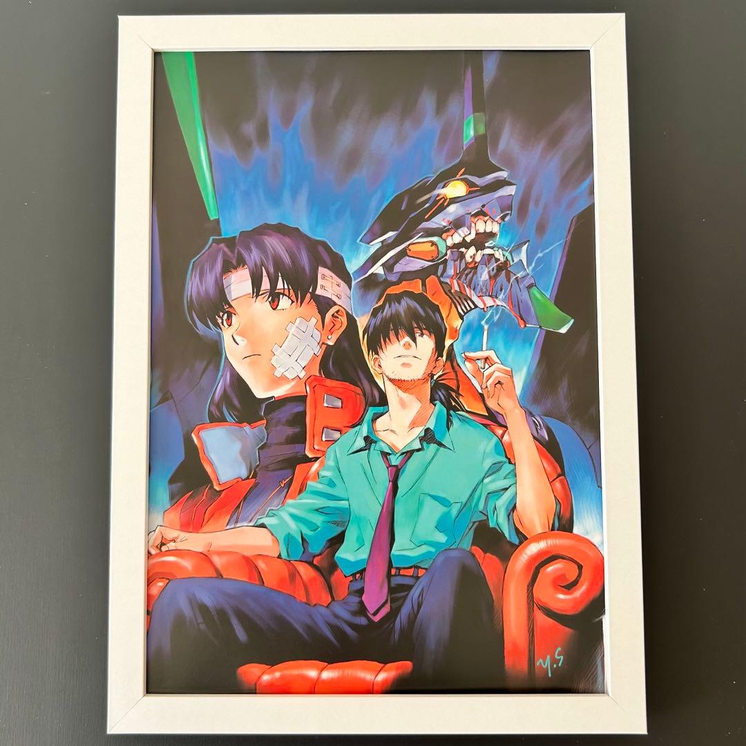 エヴァンゲリオン 葛城ミサト A4クリアファイルサイズイラスト