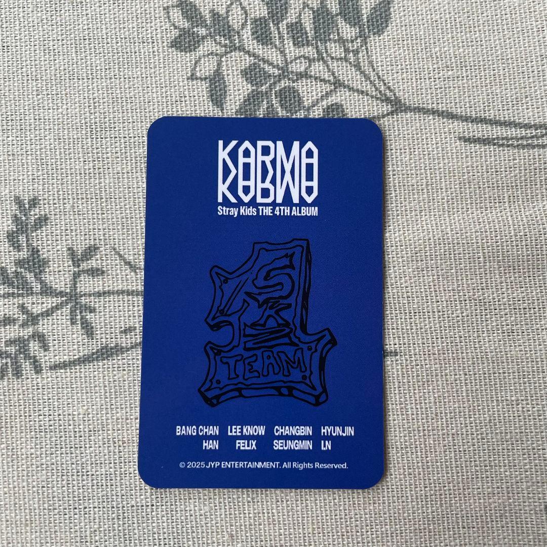 Stray Kids ポッハン プアップ ユニフォーム KARMA トレカ - メルカリ