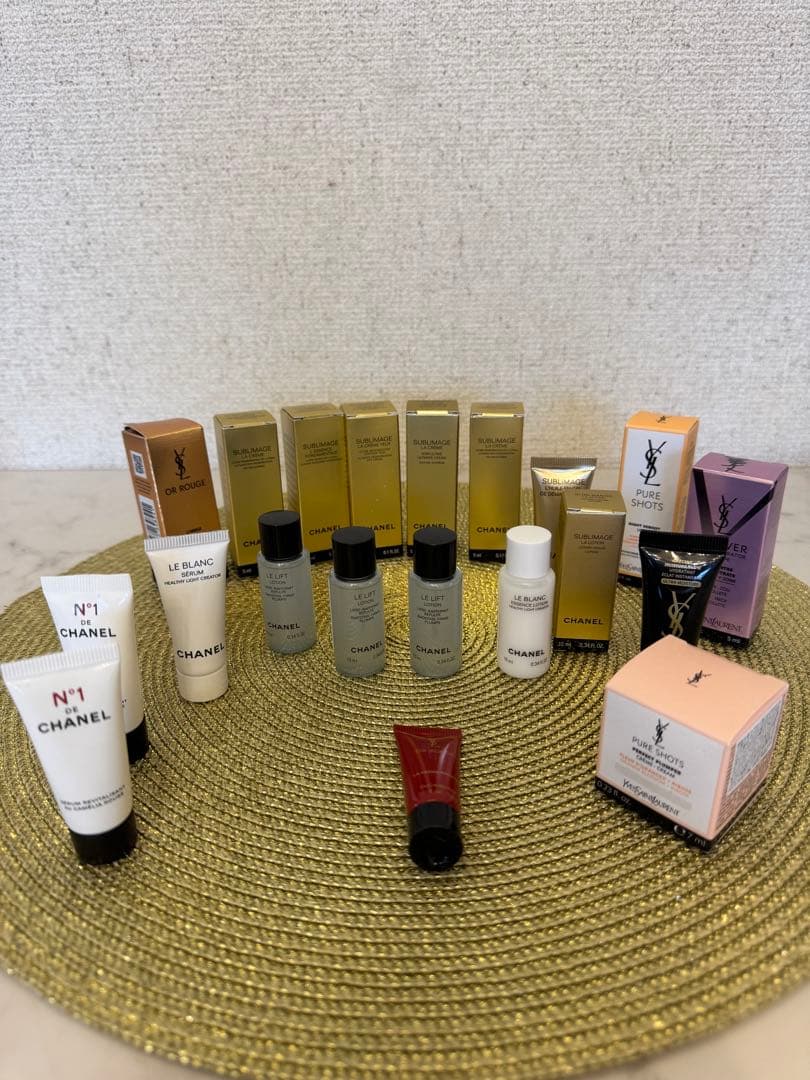 化粧品サンプル20点セット サンローラン シャネル