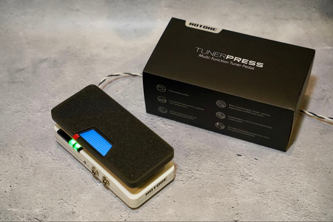 ギター Hotone tuner press