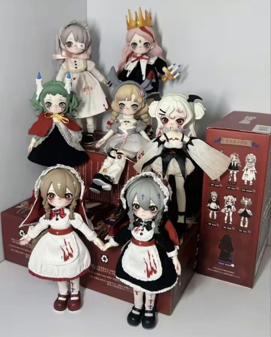 Nyssa 怪奇なナイトメア ブラインドドール 1BOX(6点セット) - メルカリ