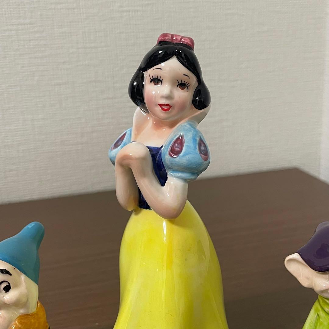 超希少 ビンテージ ディズニーランド 白雪姫と七人の小人 陶器