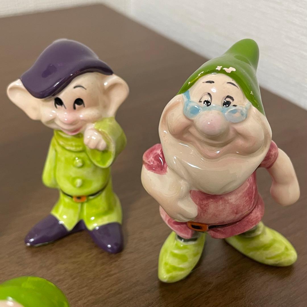 超希少 ビンテージ ディズニーランド 白雪姫と七人の小人 陶器