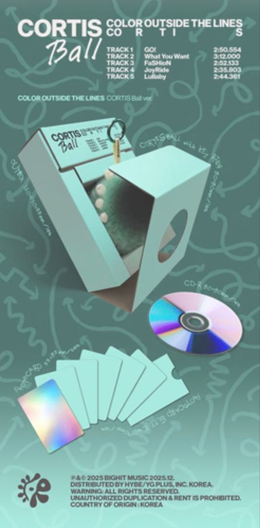 CORTIS CORTIS Ball ver. コルティス ボール 新品未開封 - メルカリ