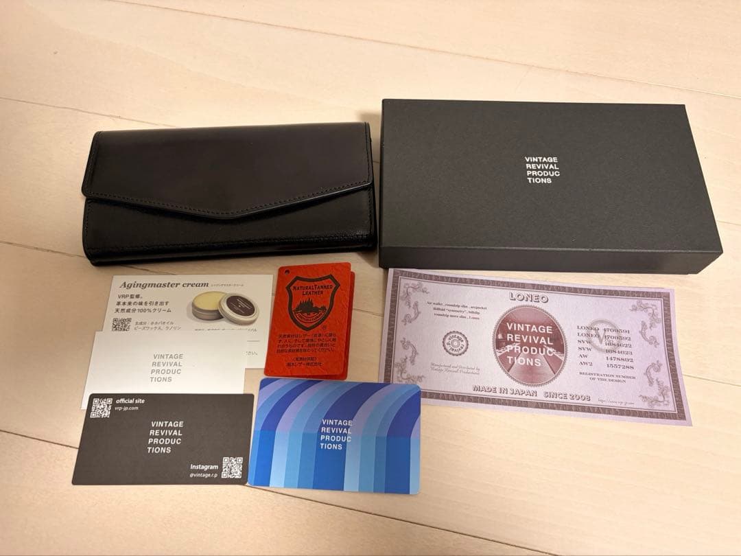 VINTAGE REVIVAL PRODUCTIONS コンパクト長財布ロネオ