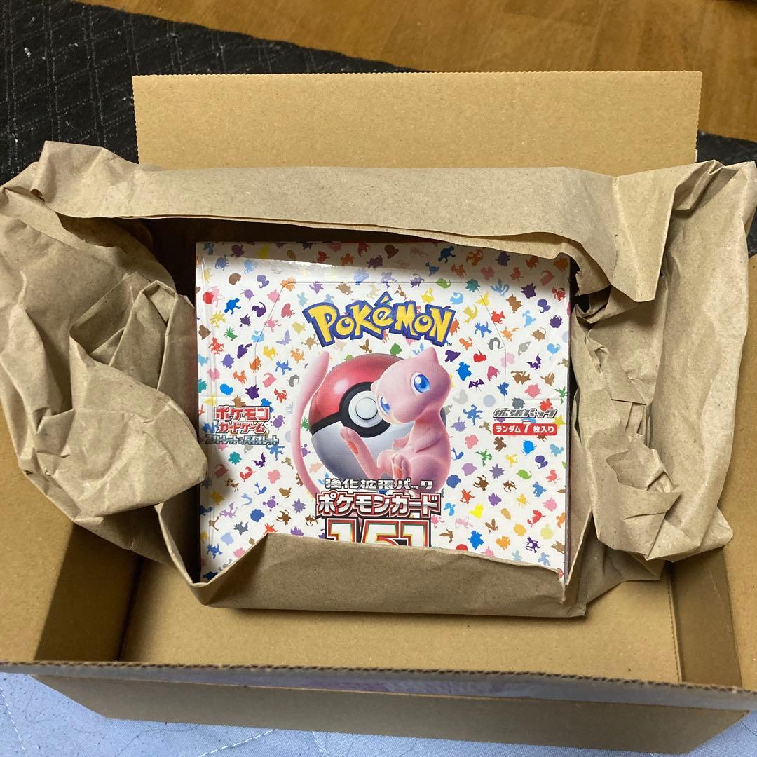 ポケモンカード　151シュリンク付き新品未開封
