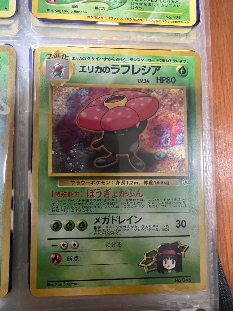 エリカのラフレシア LV34 HP80 マークなし　レア
