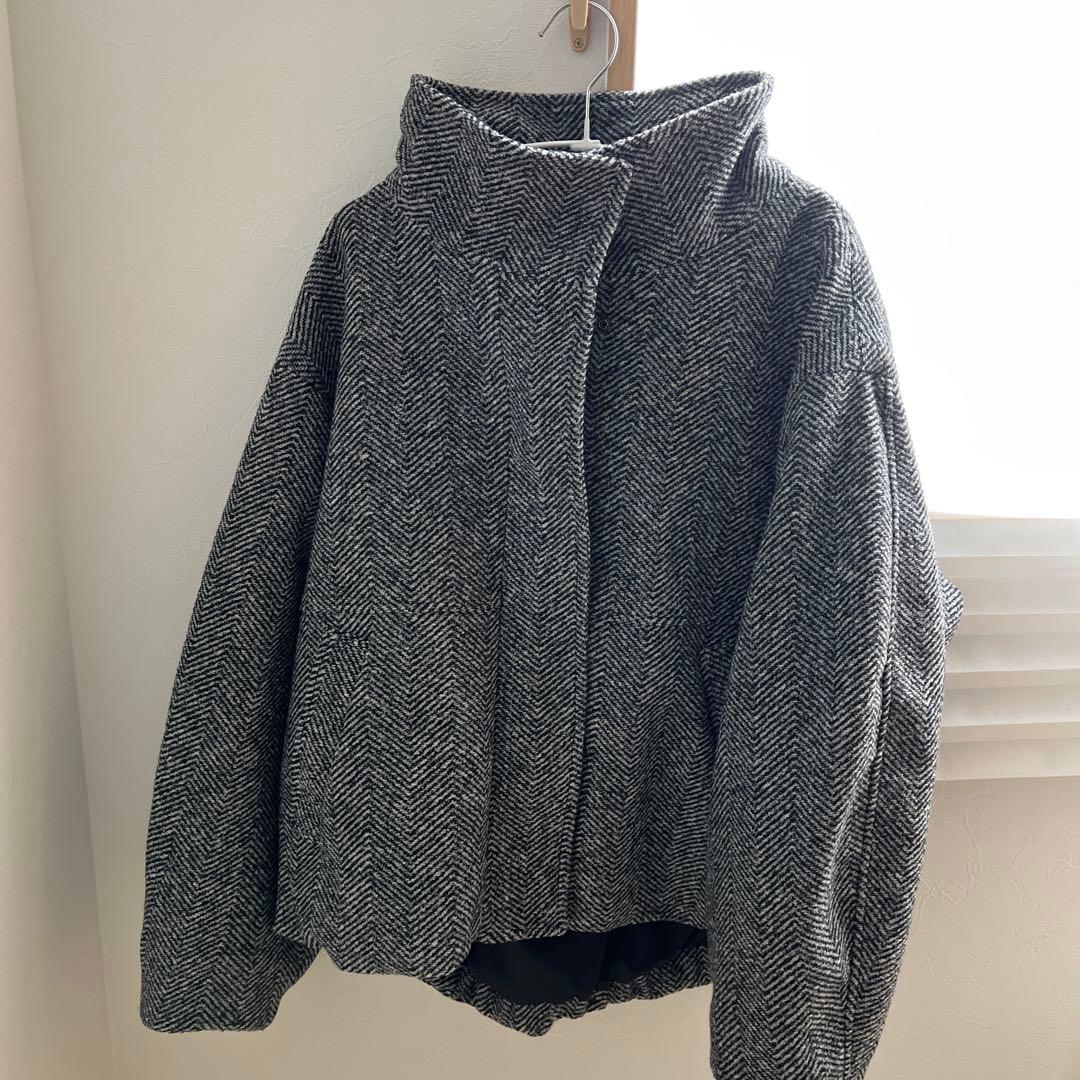 ローリーズファーム　ウーリーテックスタンドブルゾン