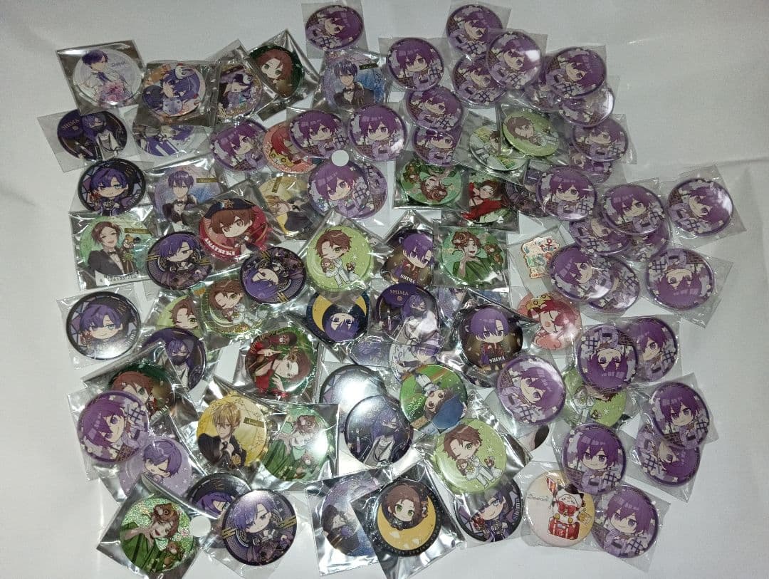 大量　まとめ売り　志麻　缶バッジ　浦島坂田船 イベント限定 浦島坂田船 志麻 缶バッジ まとめ売り - メルカリ