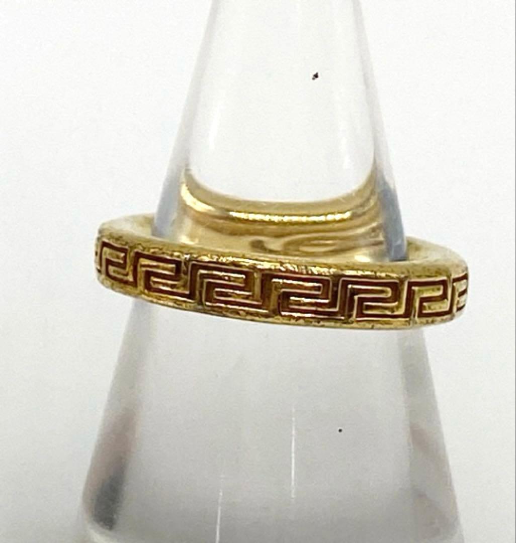 グレカ VERSACE グレカモチーフ リング 指輪 ゴールド リング ゴールド