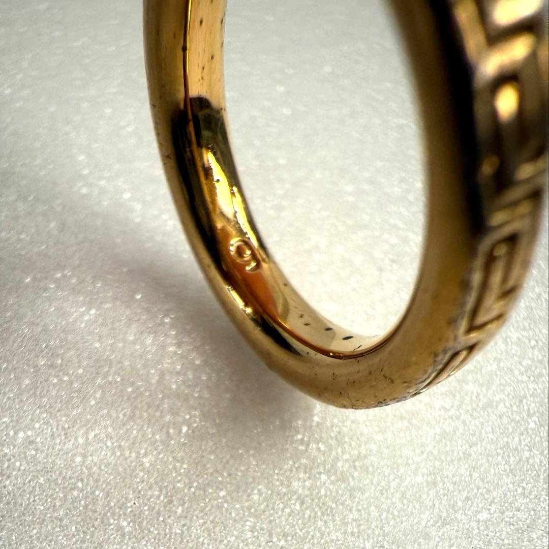 グレカ VERSACE グレカモチーフ リング 指輪 ゴールド リング ゴールド