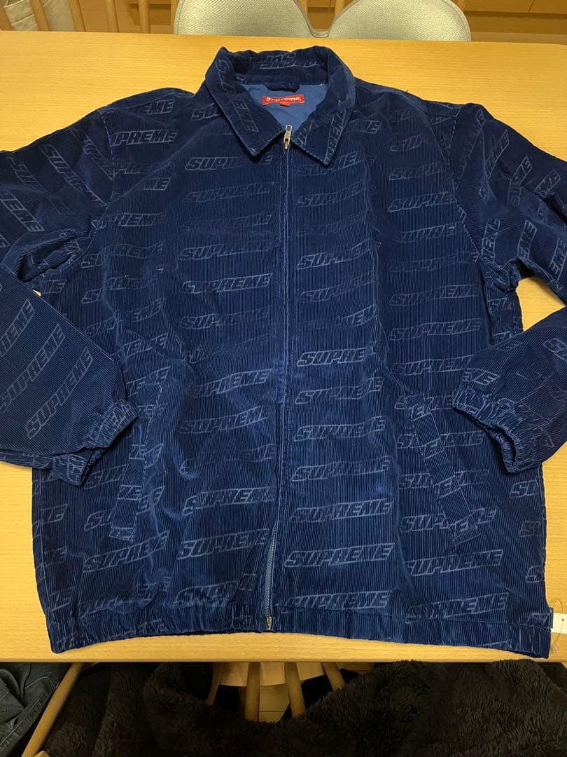 ジャケット・アウター Supreme debossed logo corduroy Jacket