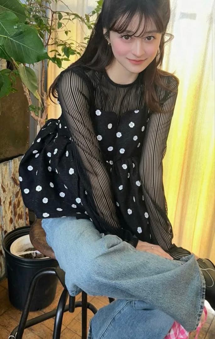 トップス bibiy. BIANCA BLOSSOM TOP Bibiy BIANCA BLOSSOM TOP｜Yahoo!フリマ（旧PayPayフリマ）