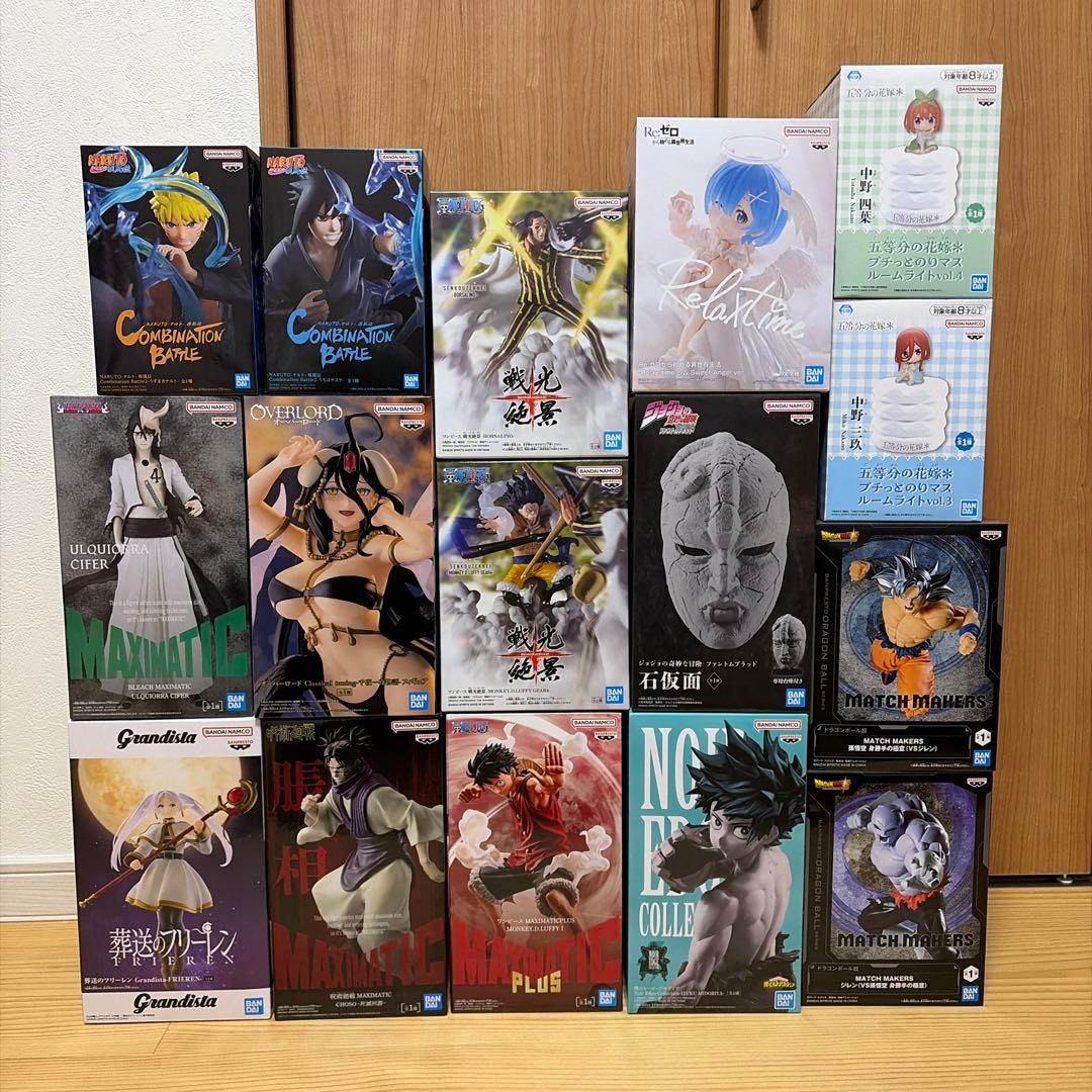 最新プライズフィギュア16個