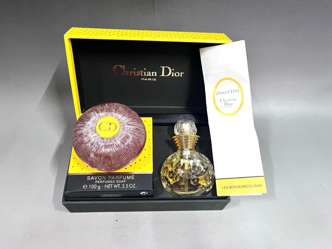 M714 ほぼ未使用 Dior ドルチェヴィータオードゥトワレ　サボンパルフュメ